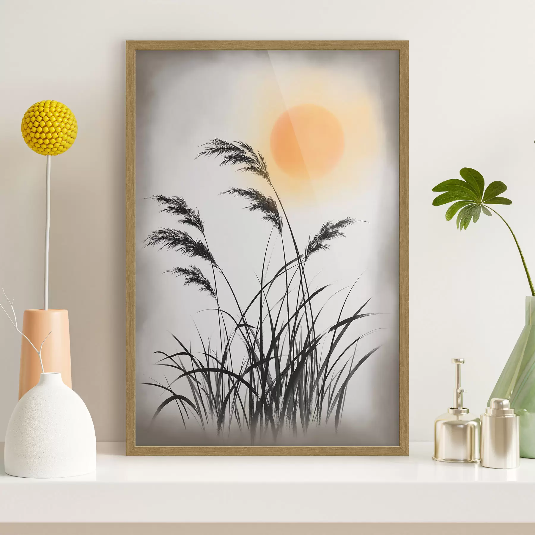 Papier peint Caresse et joie f49130
