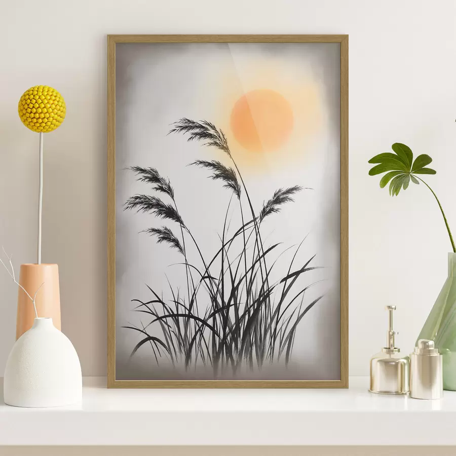 Papier peint Caresse et joie f49130