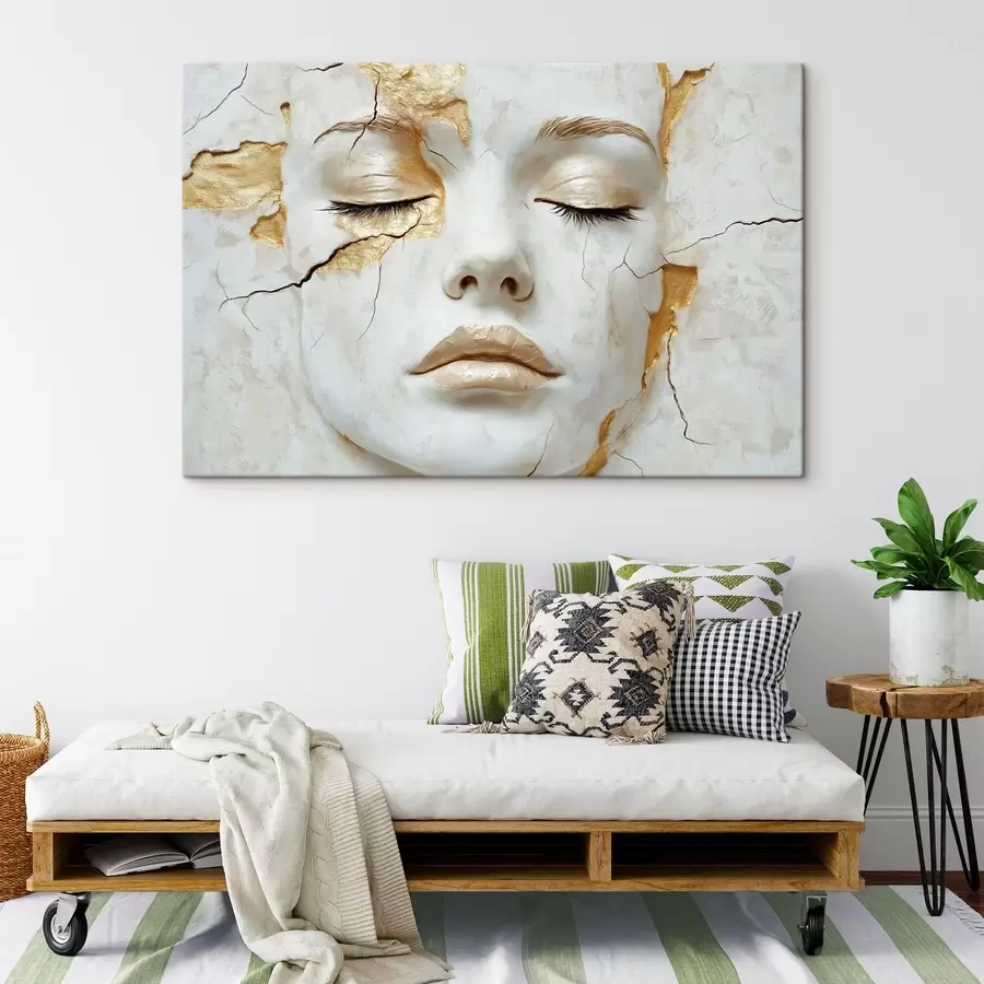 Tableau Visage abstrait s49267