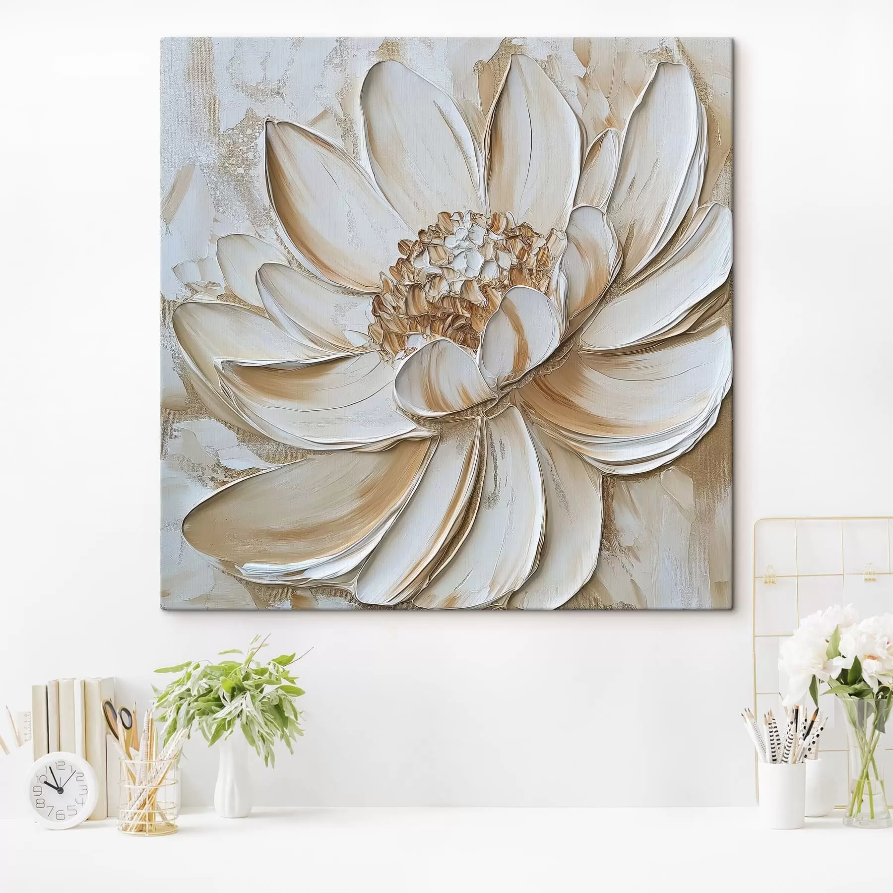 Tableau Grande fleur s49289
