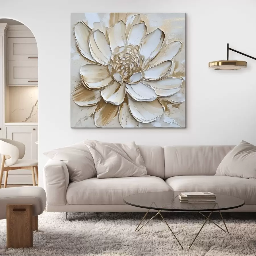 Tableau Grande fleur s49290