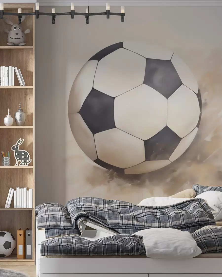 Papier peint Ballon en mouvement w05640