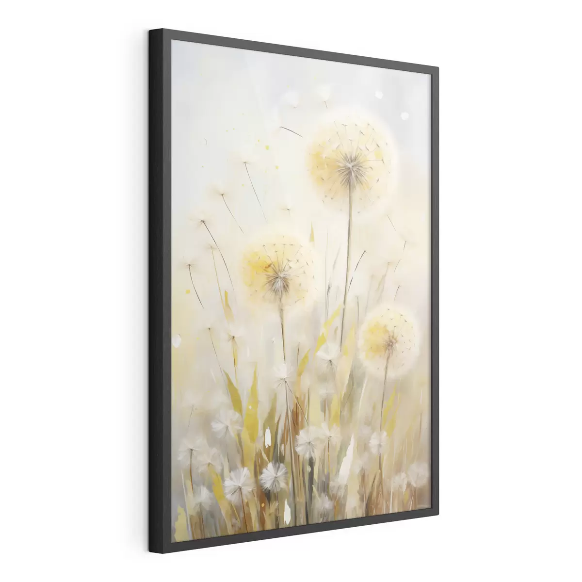 Poster Pissenlits, peinture d'imitation f49295