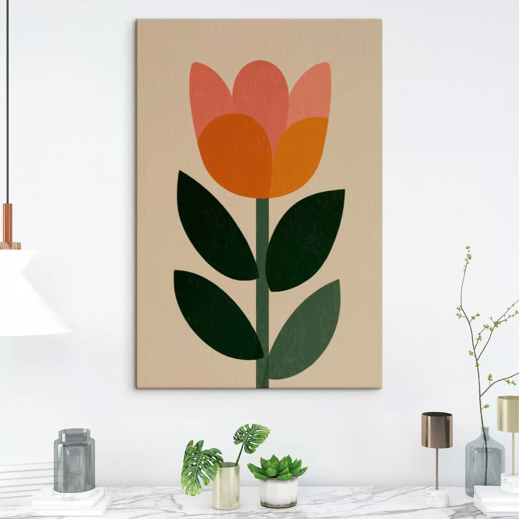 Tableau Tige de tulipe s49299