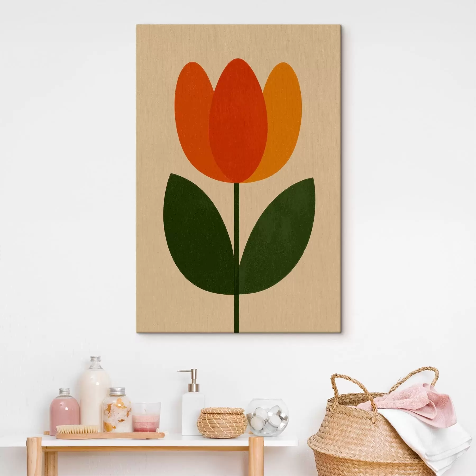 Tableau Une seule tulipe s49300