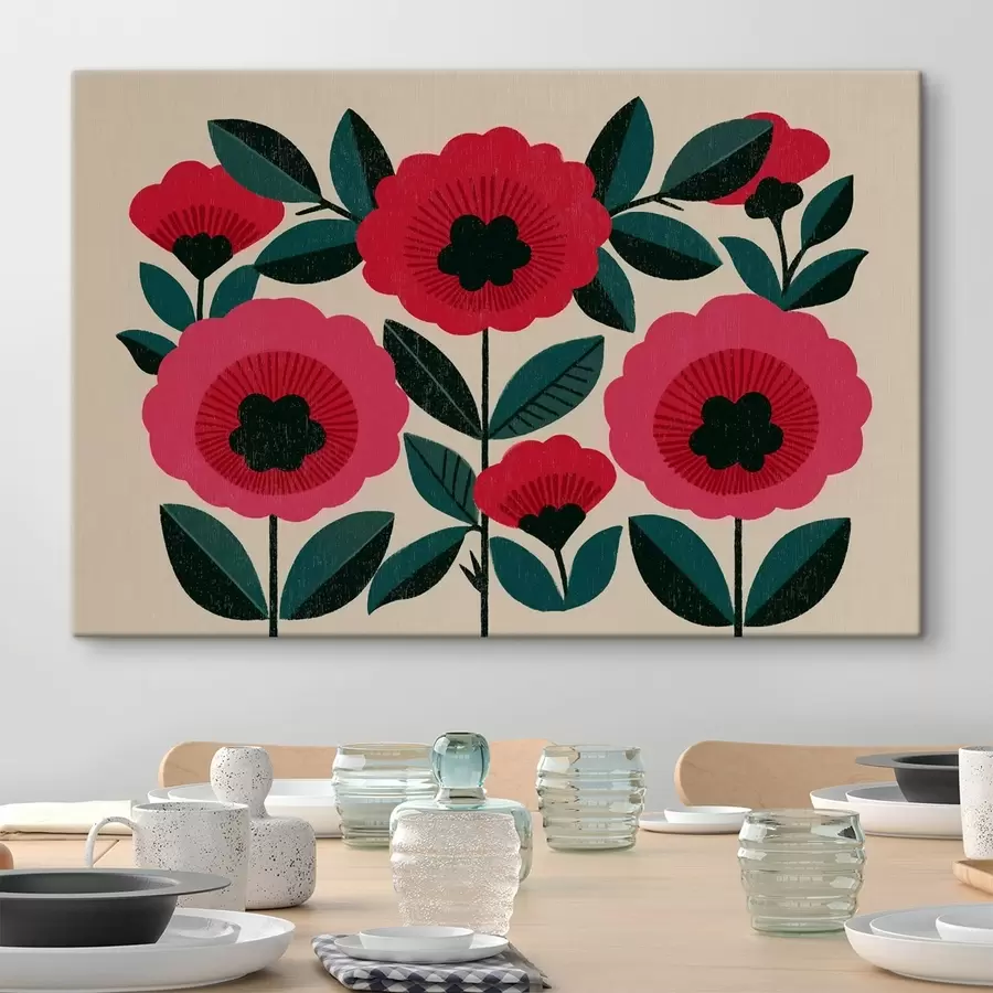 Tableau Fleurs populaires s49301