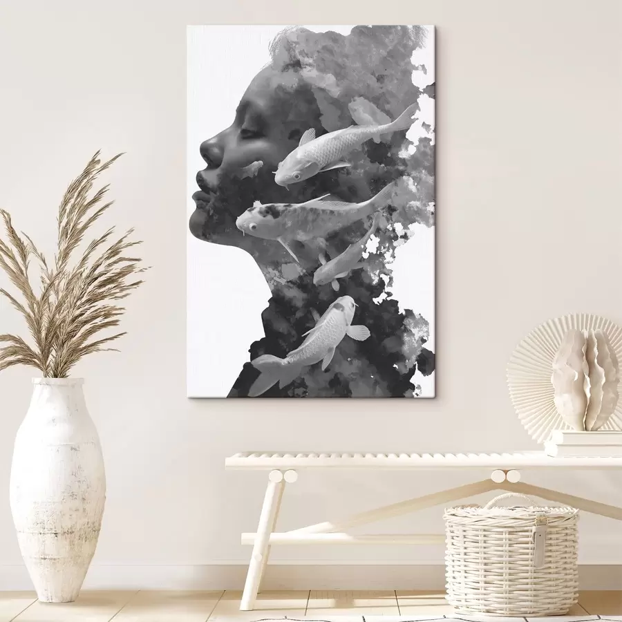 Tableau Encre, eau, rêve s49330