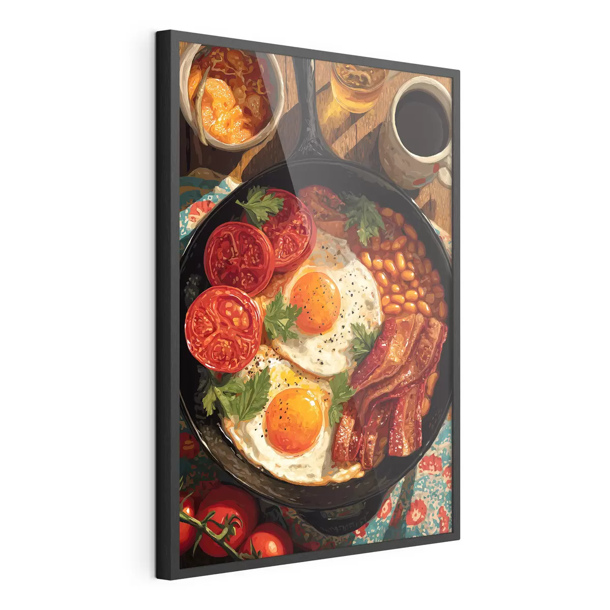 Poster Poêlée du petit-déjeuner f49308
