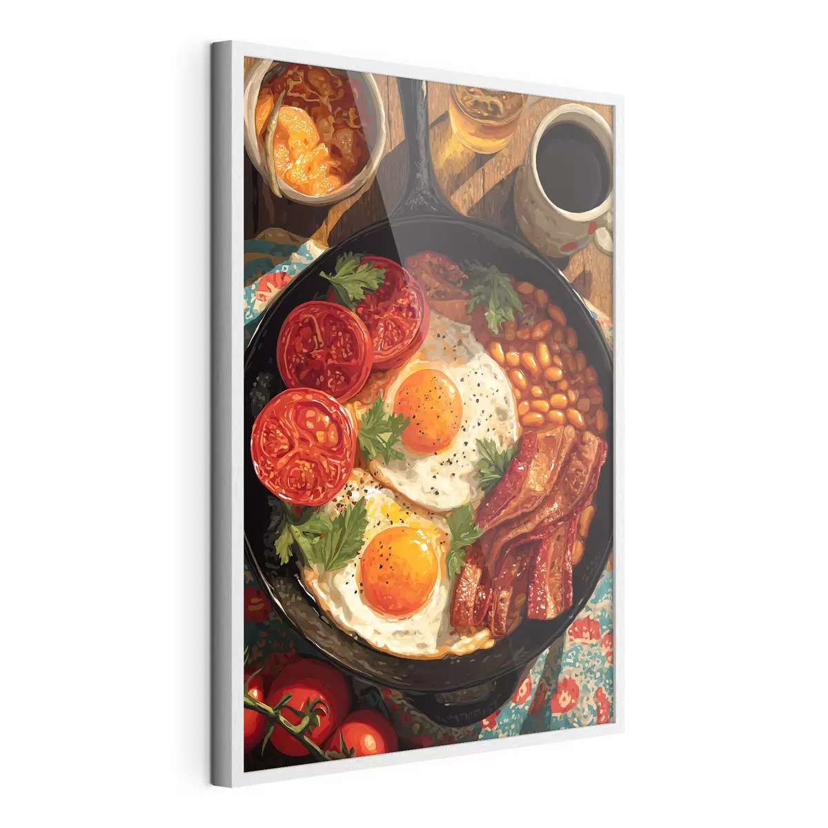 Poster Poêlée du petit-déjeuner f49308
