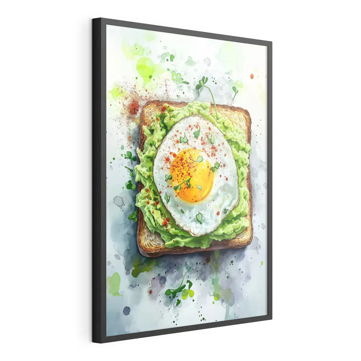 Poster Toast aux œufs f49309