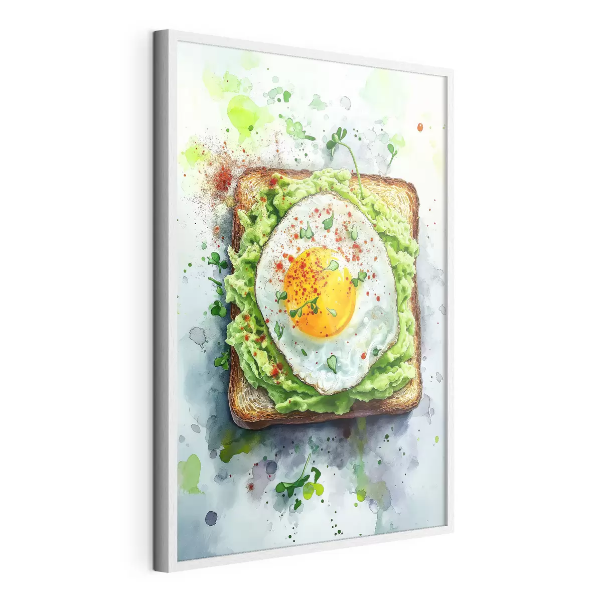 Poster Toast aux œufs f49309