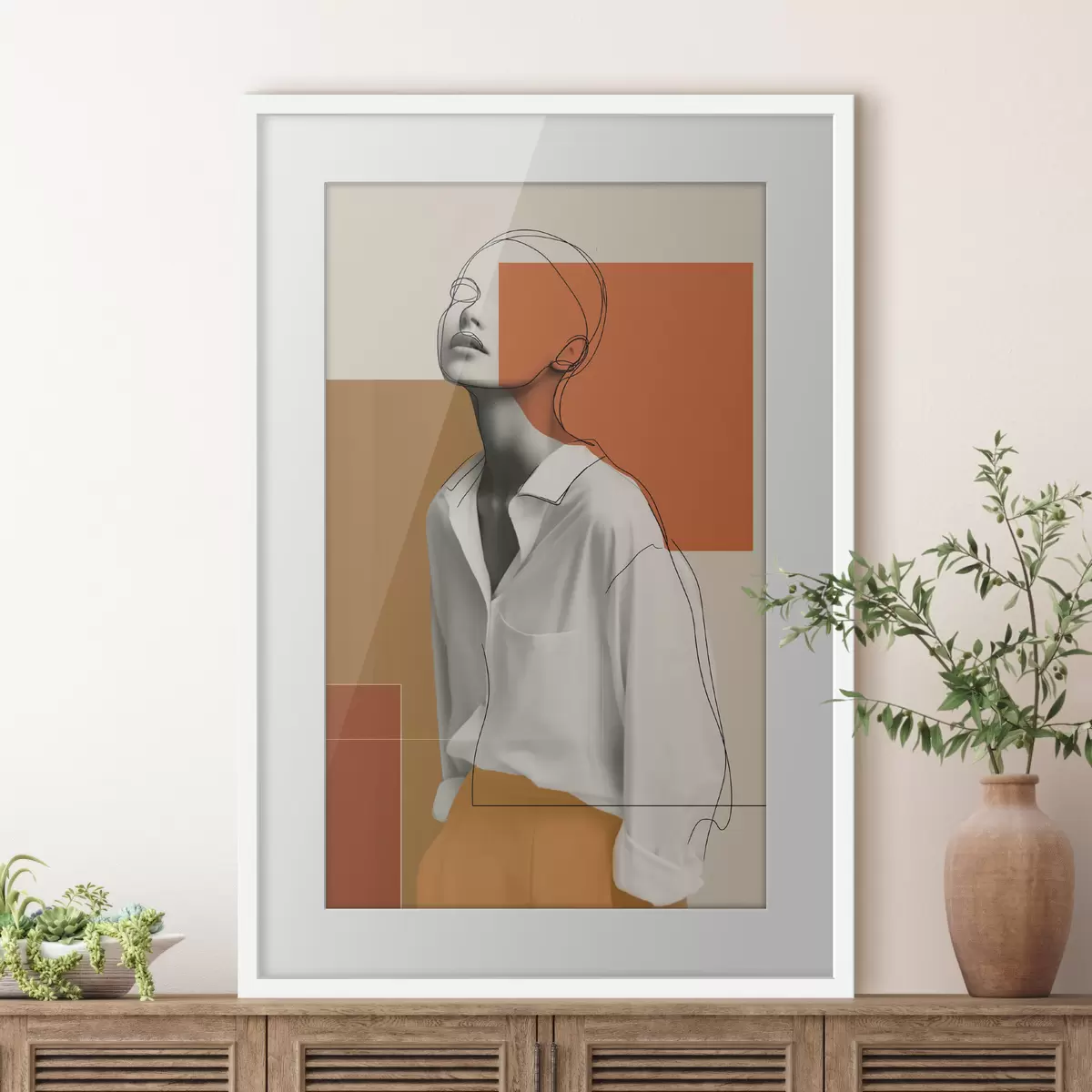 Poster Pose minimaliste f49319