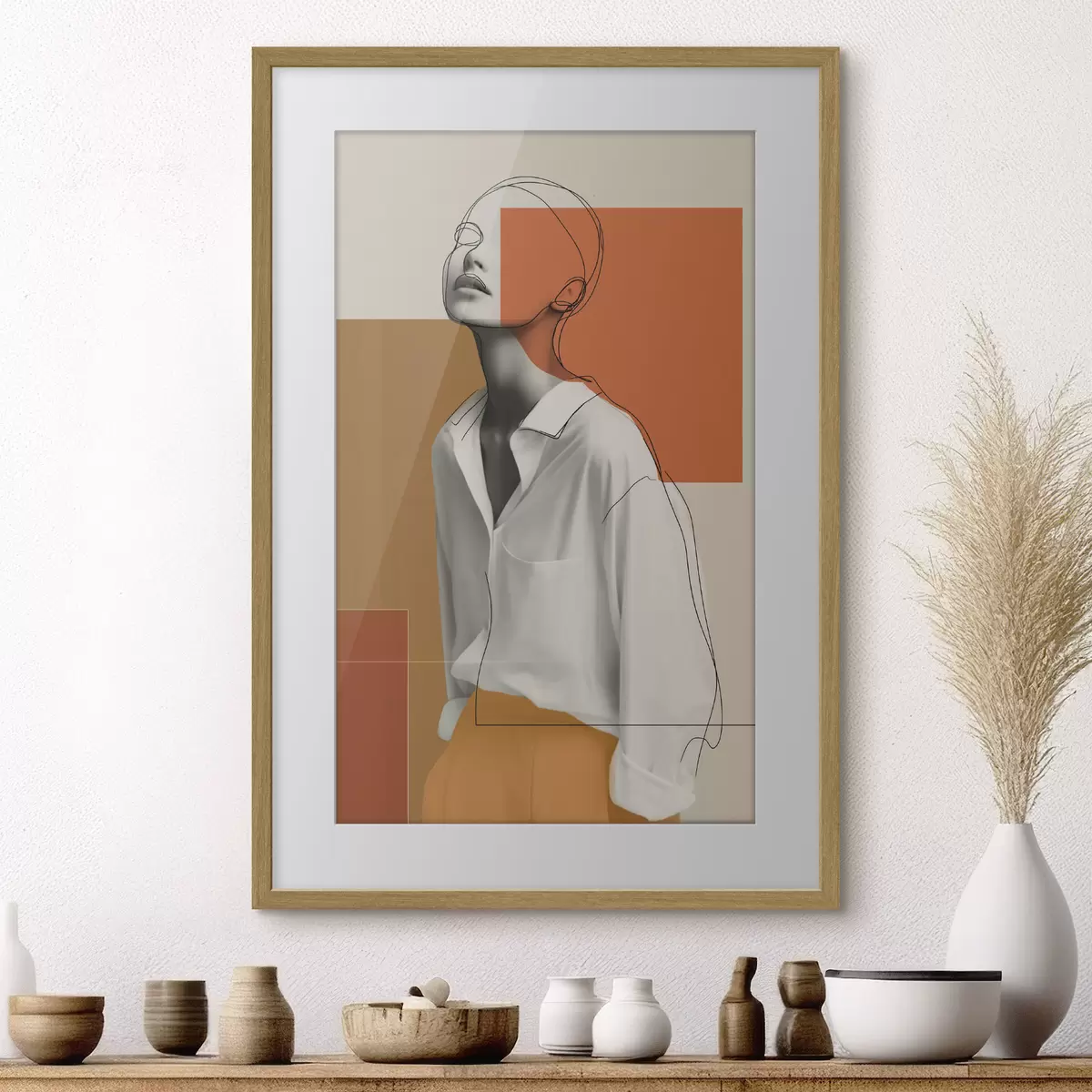 Poster Pose minimaliste f49319