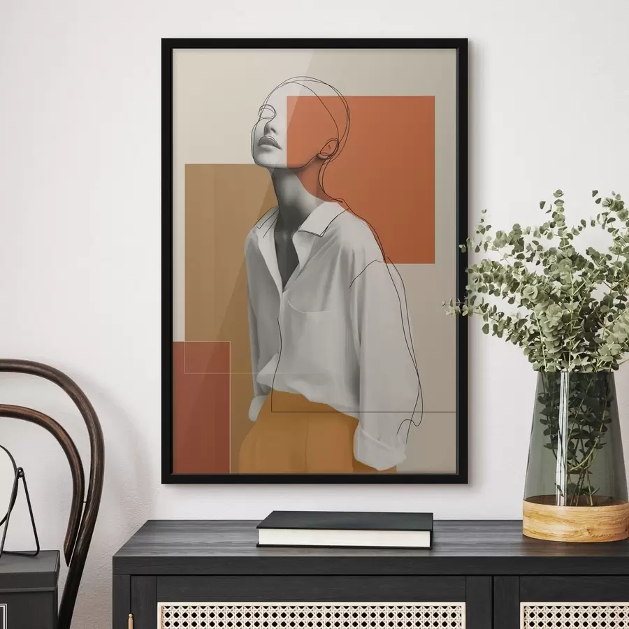 Papier peint Pose minimaliste f49319
