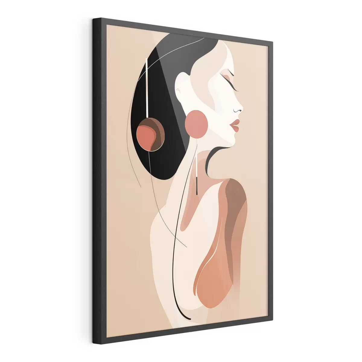 Poster Muse en terre cuite f49324
