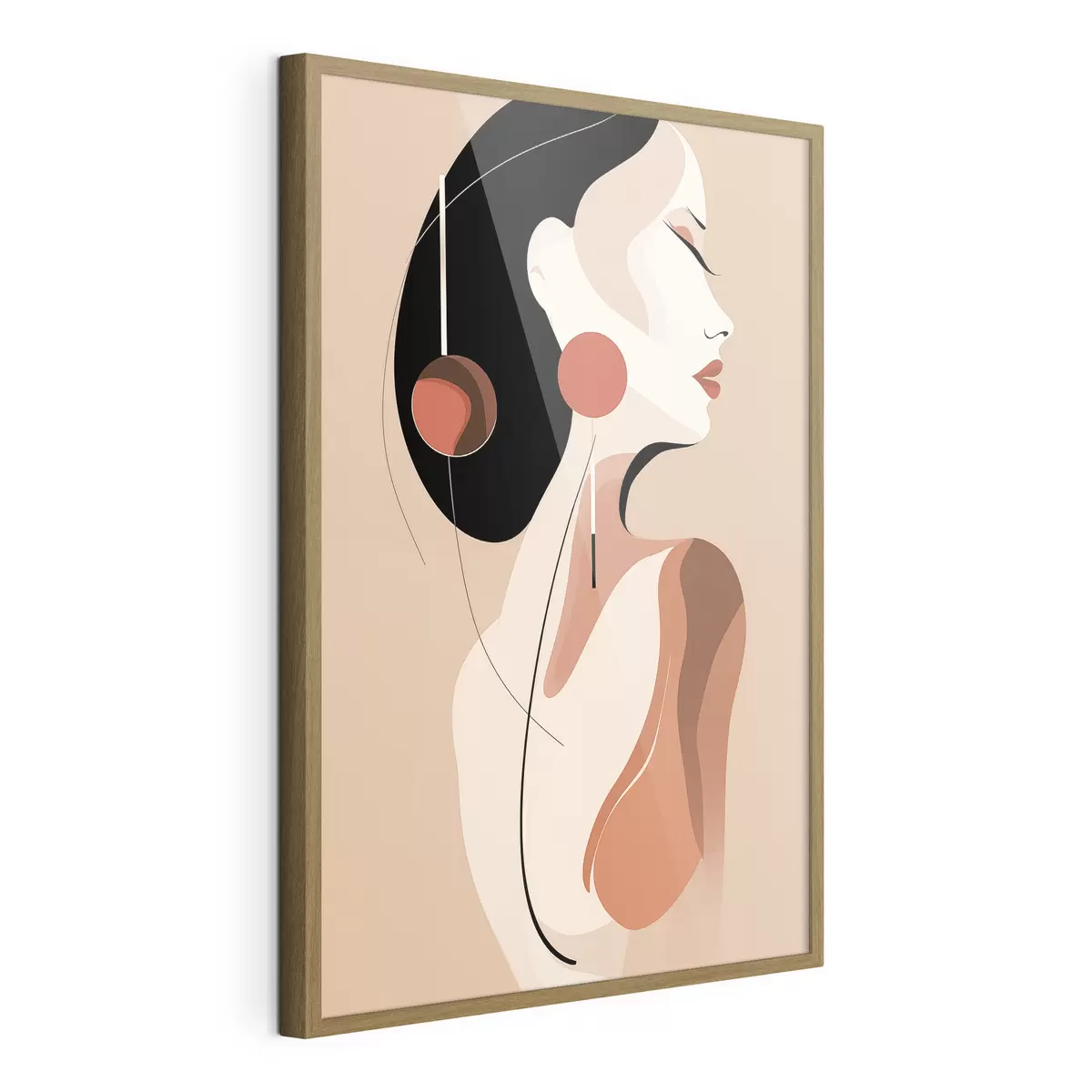 Poster Muse en terre cuite f49324