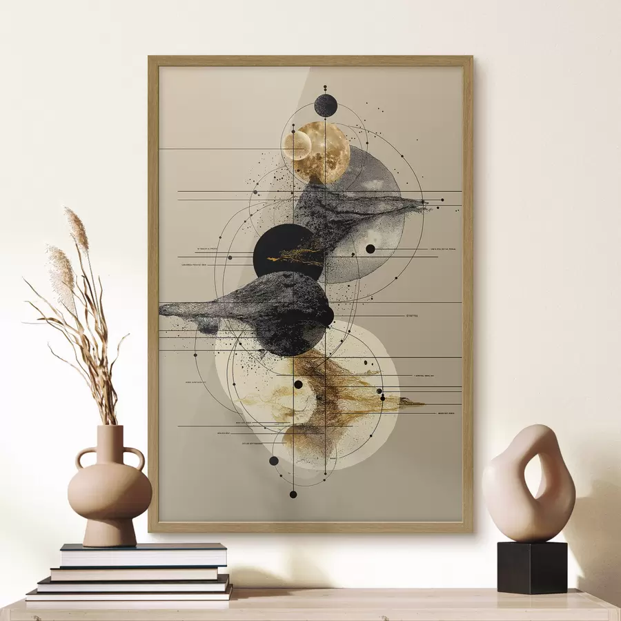 Papier peint Équilibre orbital f49333