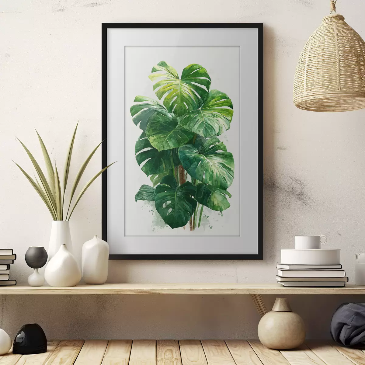 Poster Lumière pour Monstera f49336