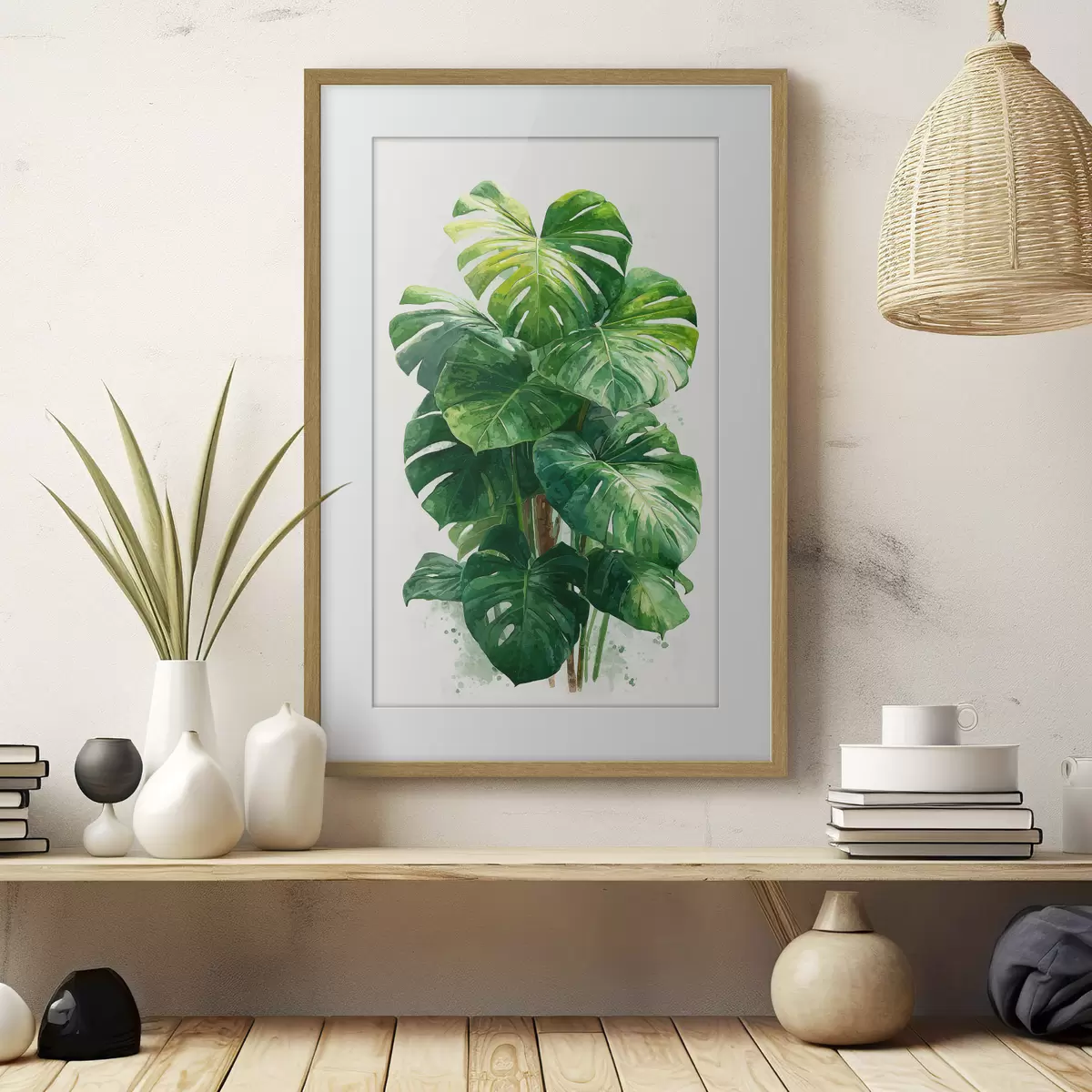 Poster Lumière pour Monstera f49336