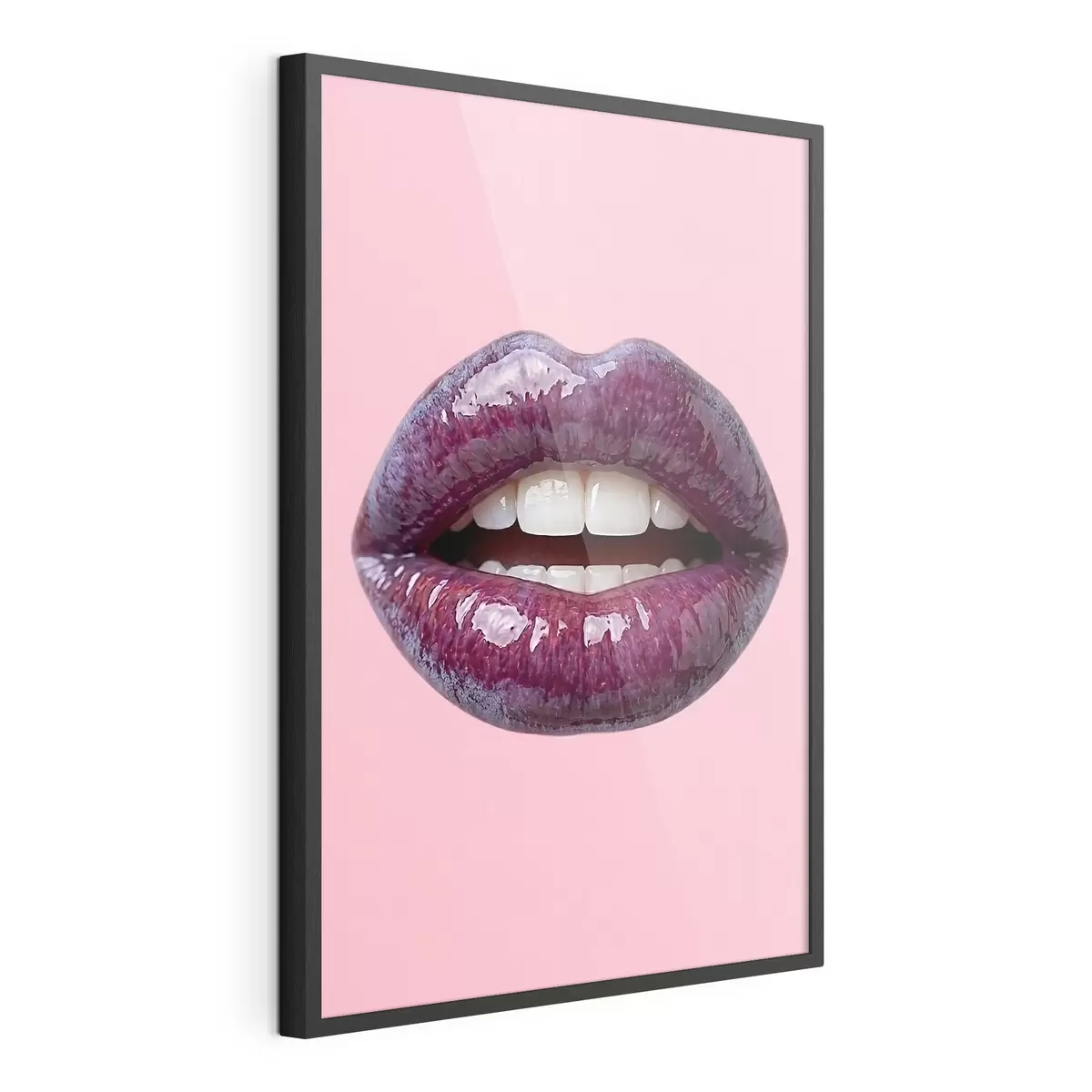 Poster Lèvres prune veloutées f49337