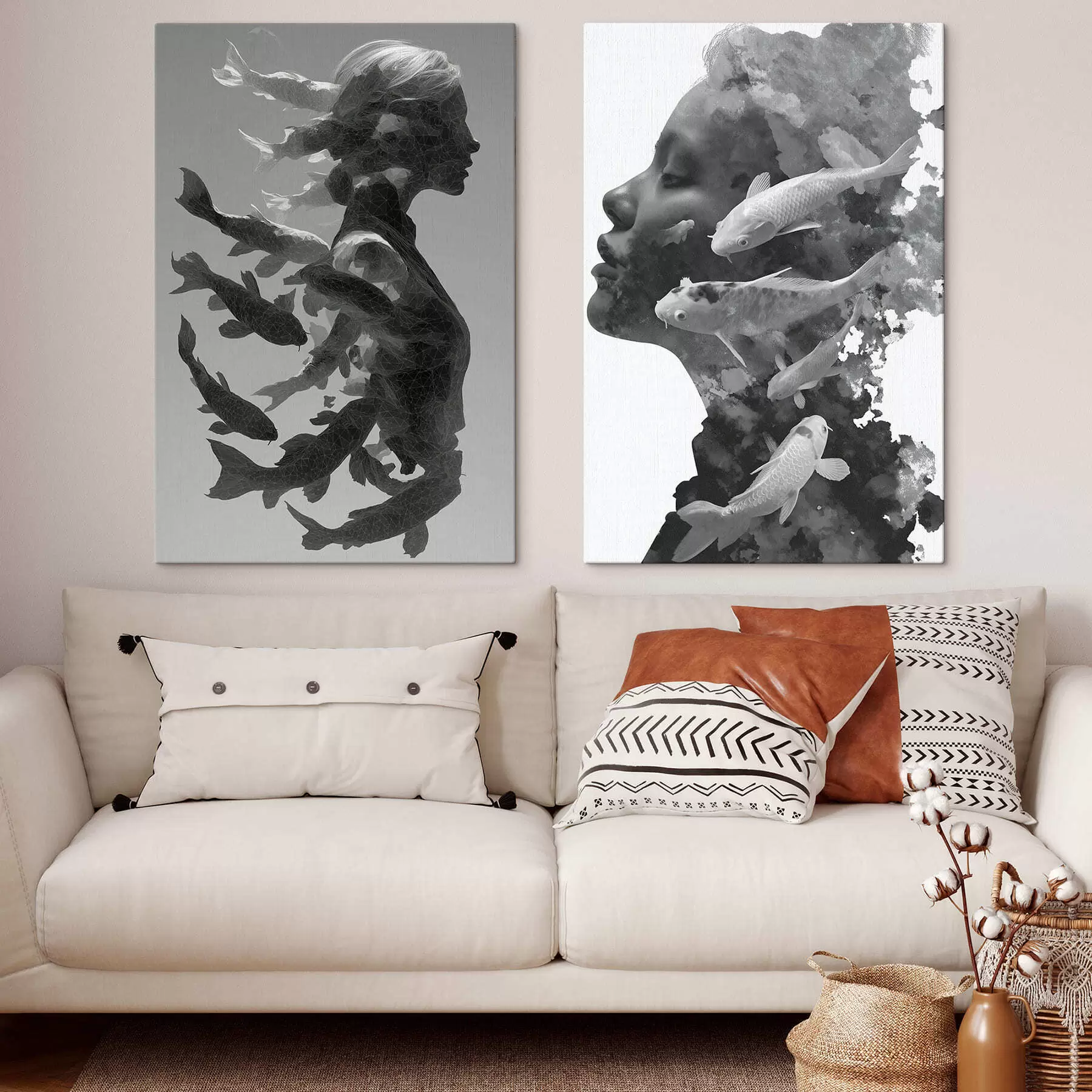 Tableau Koi Silence m30511