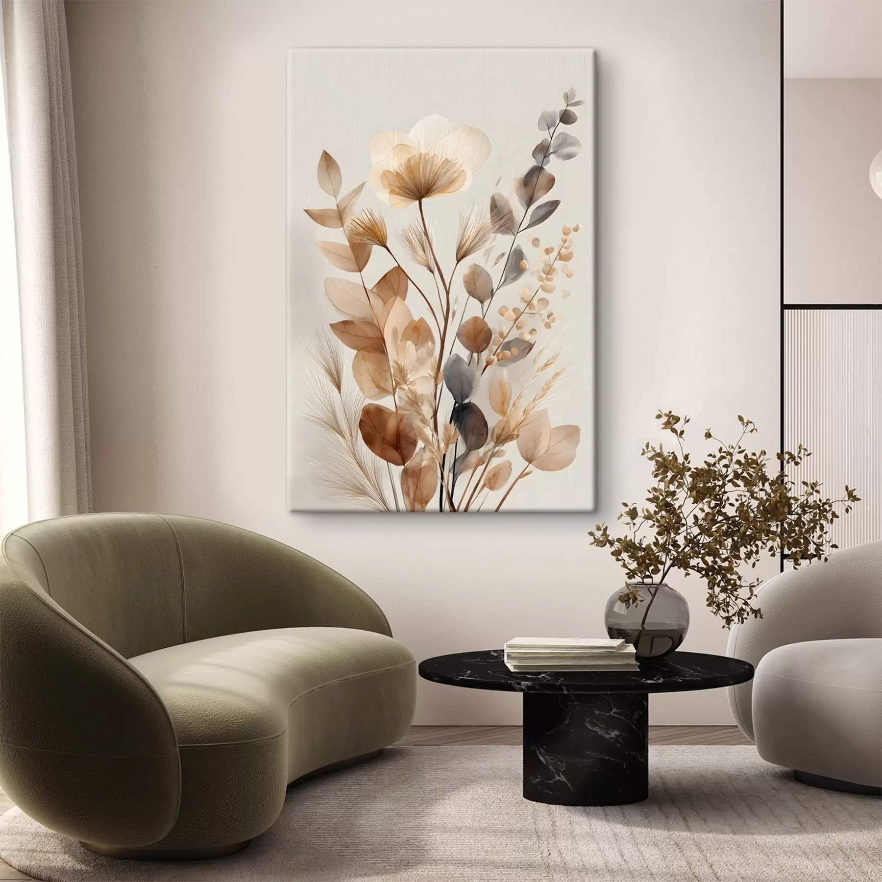 Tableau Fleurs séchées s49234