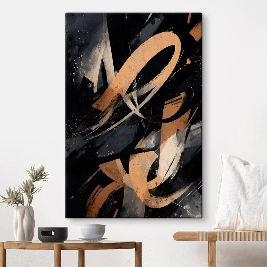 Tableau Calligraphie moderne dans le style graffiti s49245