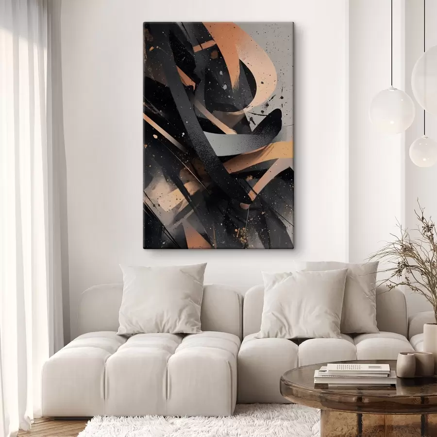 Tableau Calligraphie moderne dans le style graffiti s49247