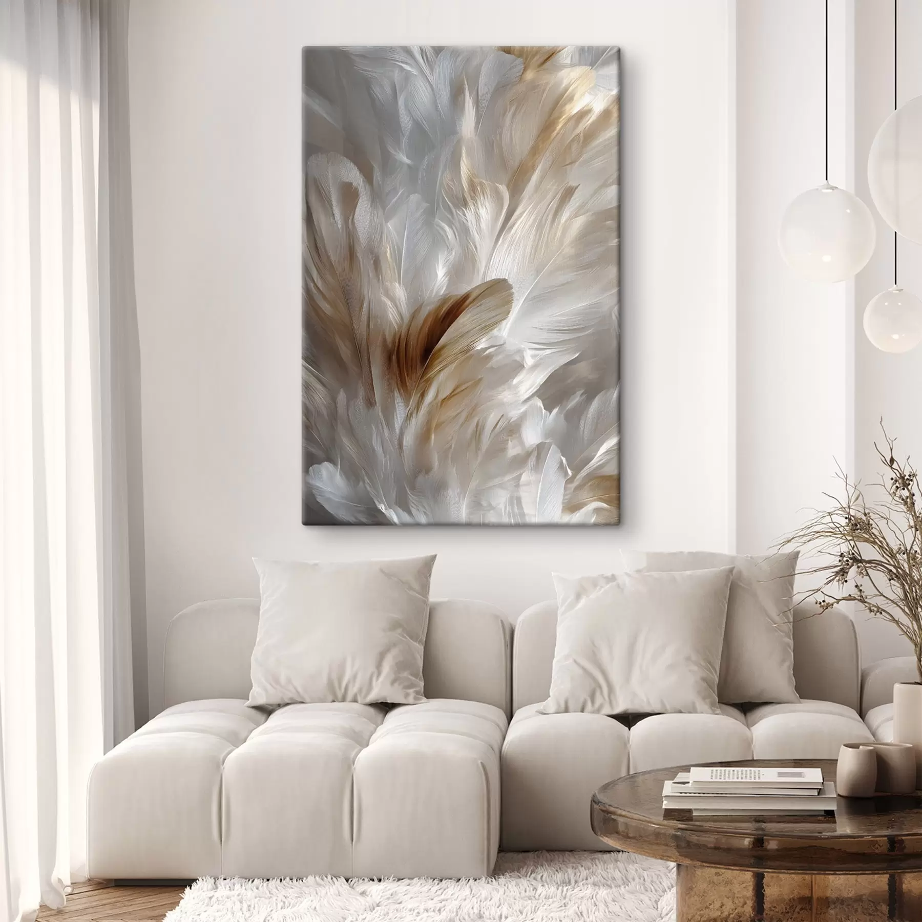 Tableau Des plumes magnifiques s49251