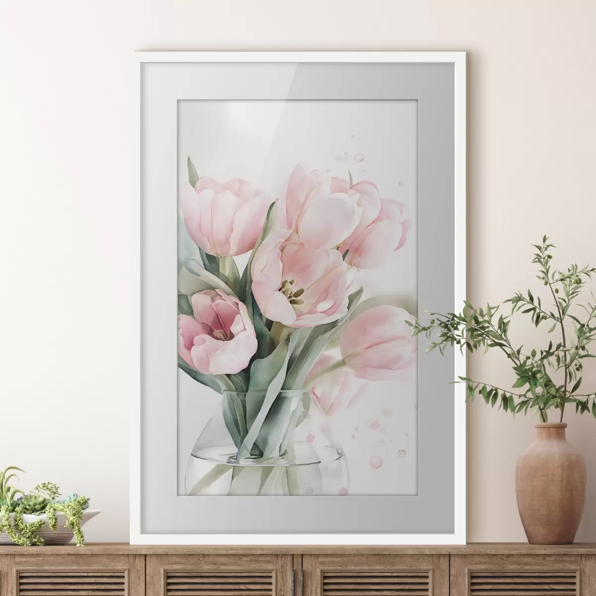 Poster Roses et instant f49225