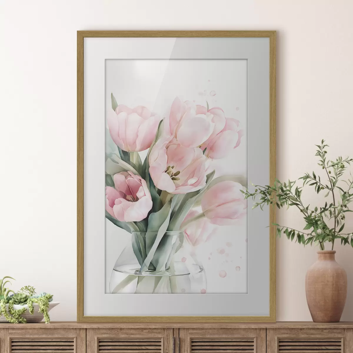 Poster Roses et instant f49225