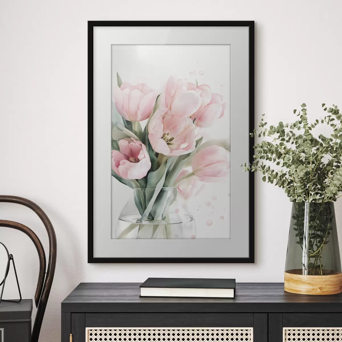 Poster Roses et instant f49225