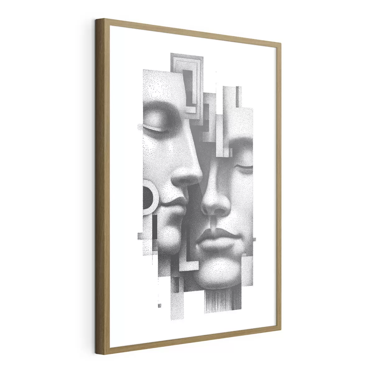 Poster Portraits abstraits graphiques f49242