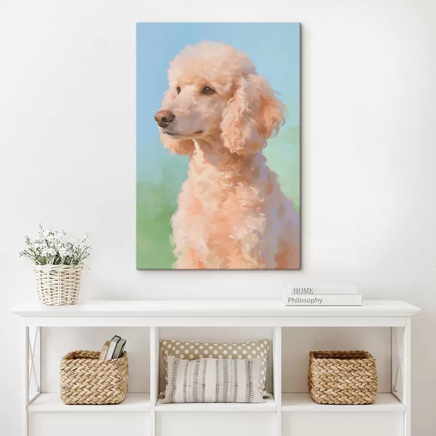 Papier peint Le portrait d'un chien s49352