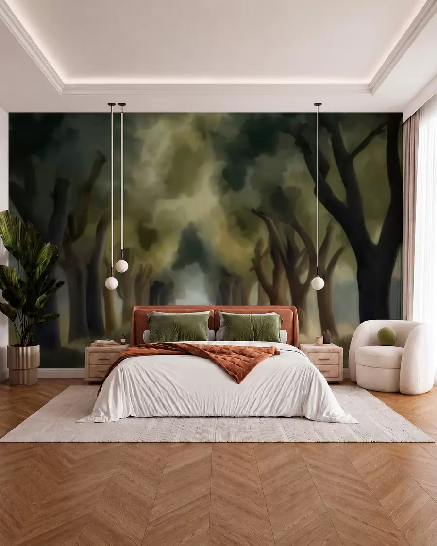 Papier peint Arbres w05509