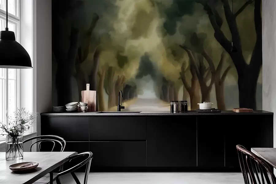 Papier peint Arbres w05509