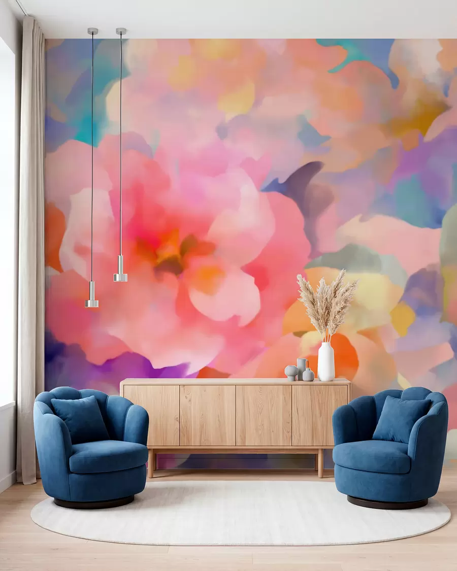 Papier peint Fleurs w05652