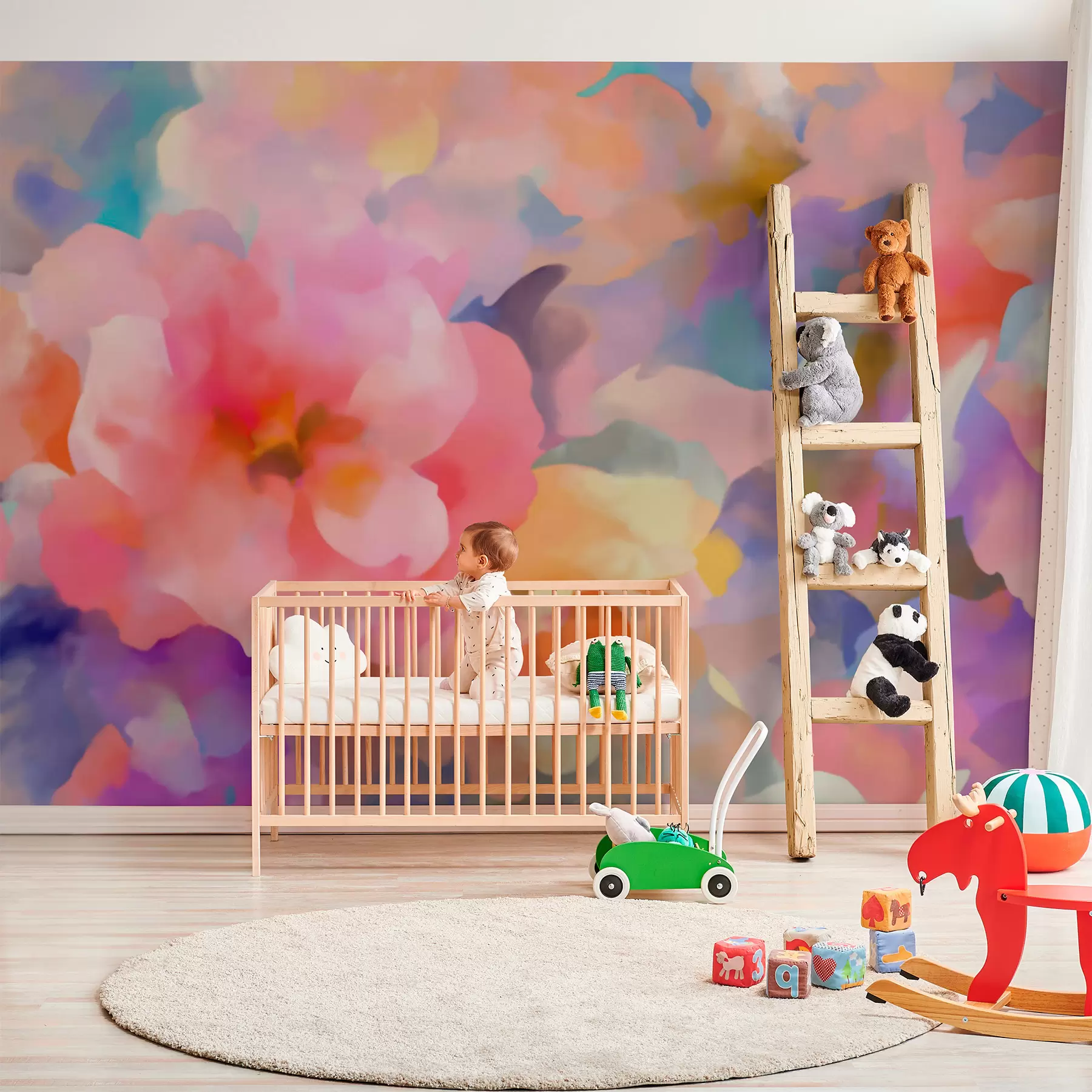 Papier peint Fleurs w05652