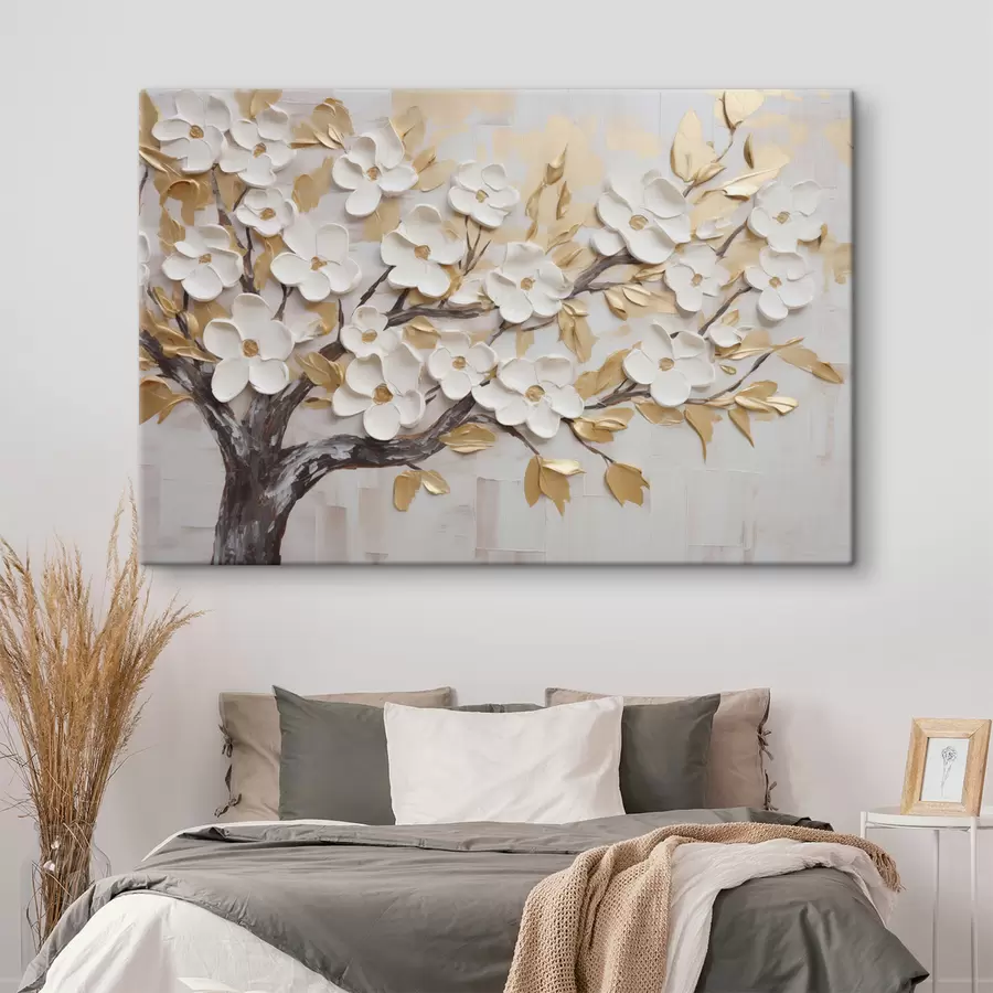 Papier peint Arbre en fleurs s49408