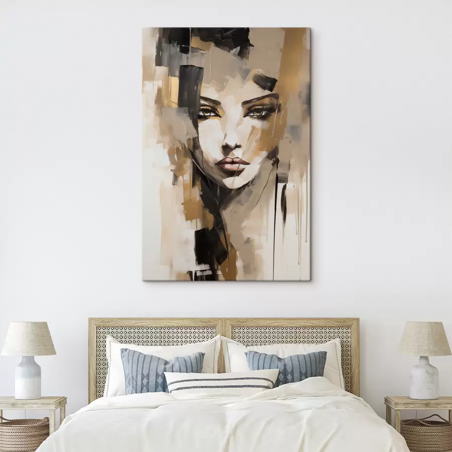 Papier peint Visage abstrait s49409