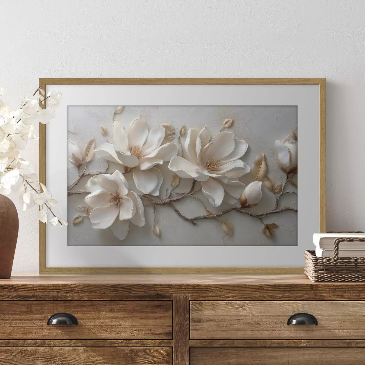 Poster Branche de magnolia f49407
