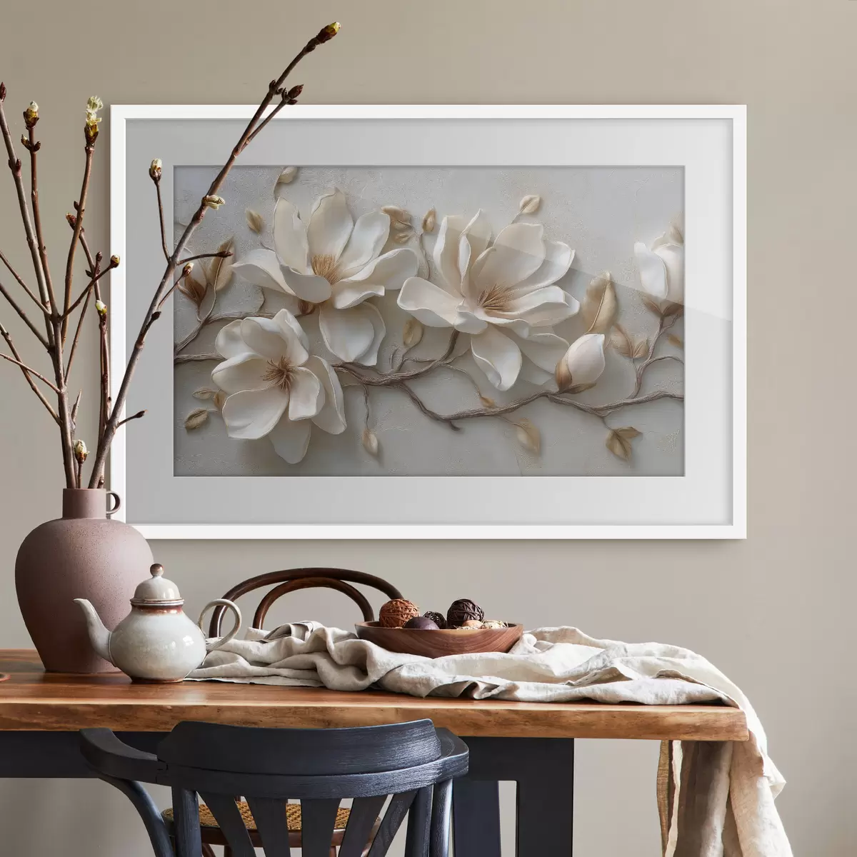 Poster Branche de magnolia f49407