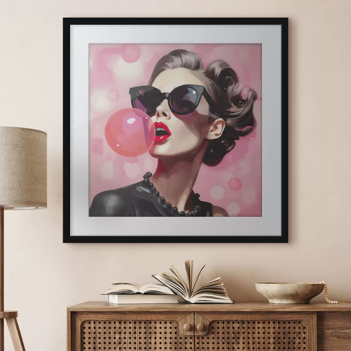 Poster Lune et charme f49385
