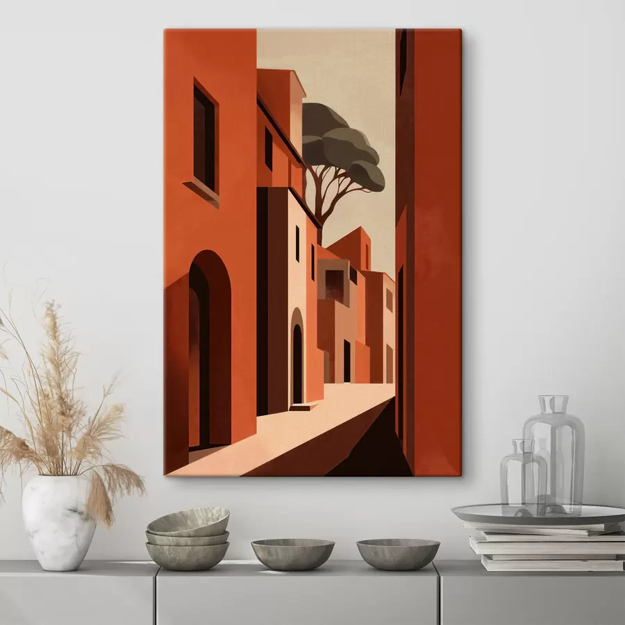 Tableau Rue étroite s49436