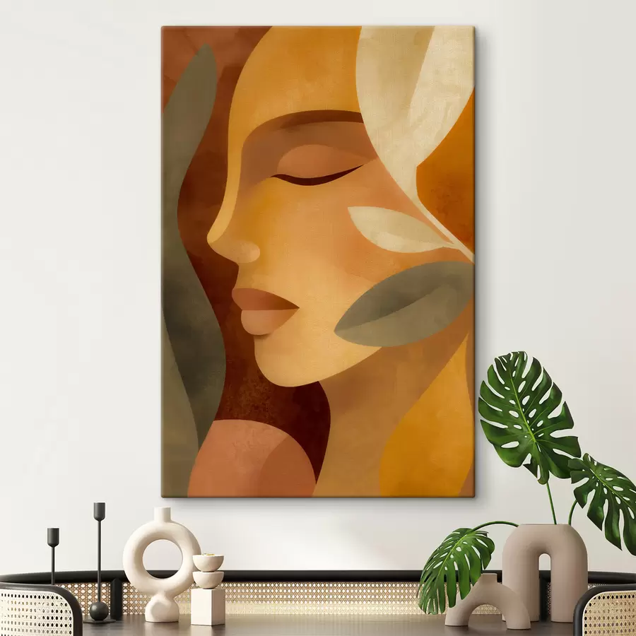 Tableau Portrait abstrait s49448