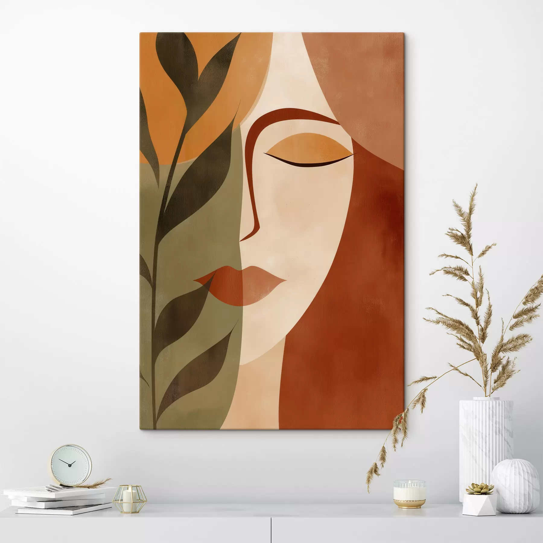 Tableau Portrait abstrait s49450