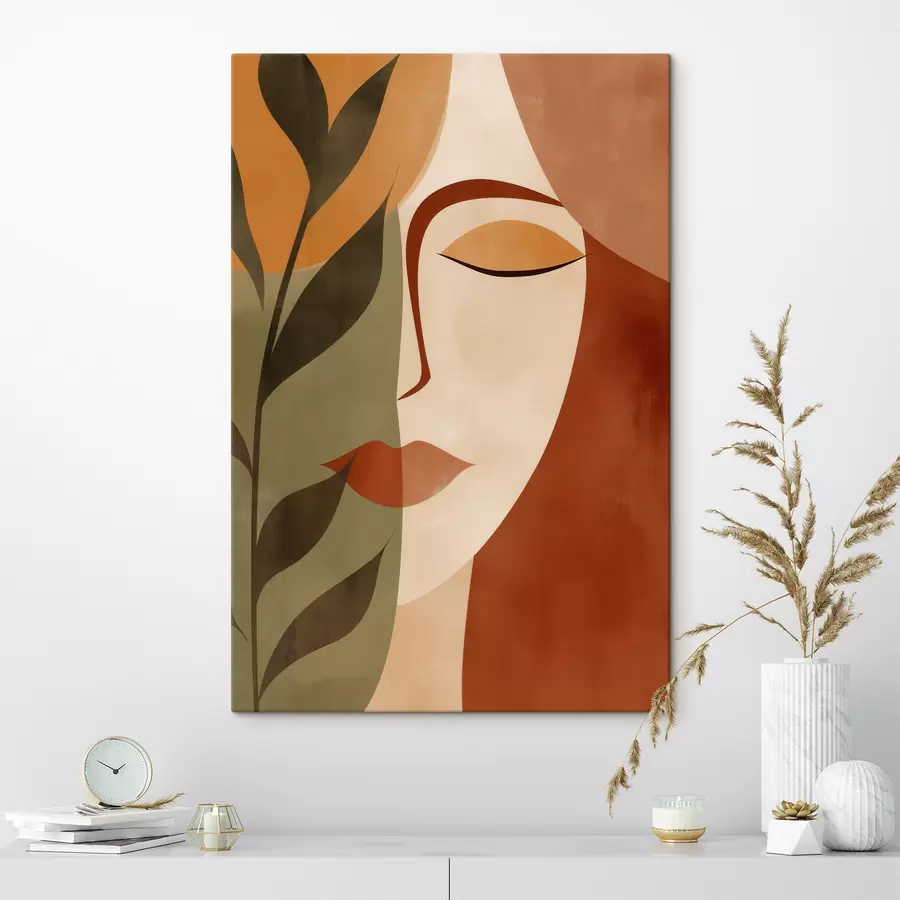 Tableau Portrait abstrait s49450