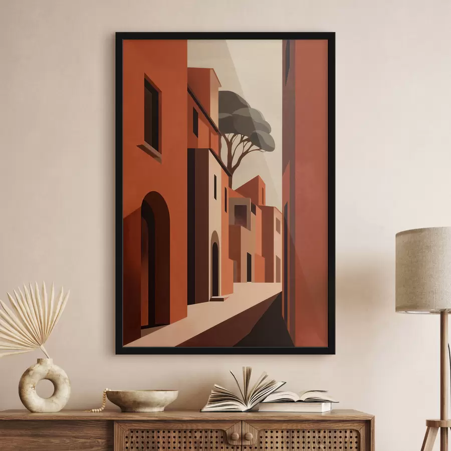 Papier peint Rue étroite f49436