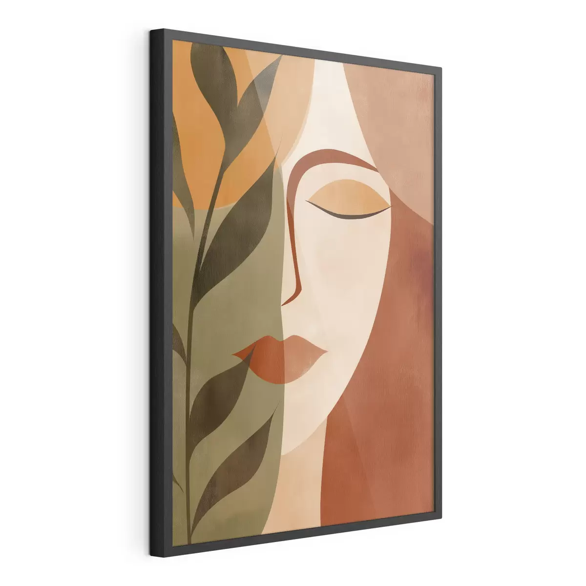 Poster Portrait abstrait f49450