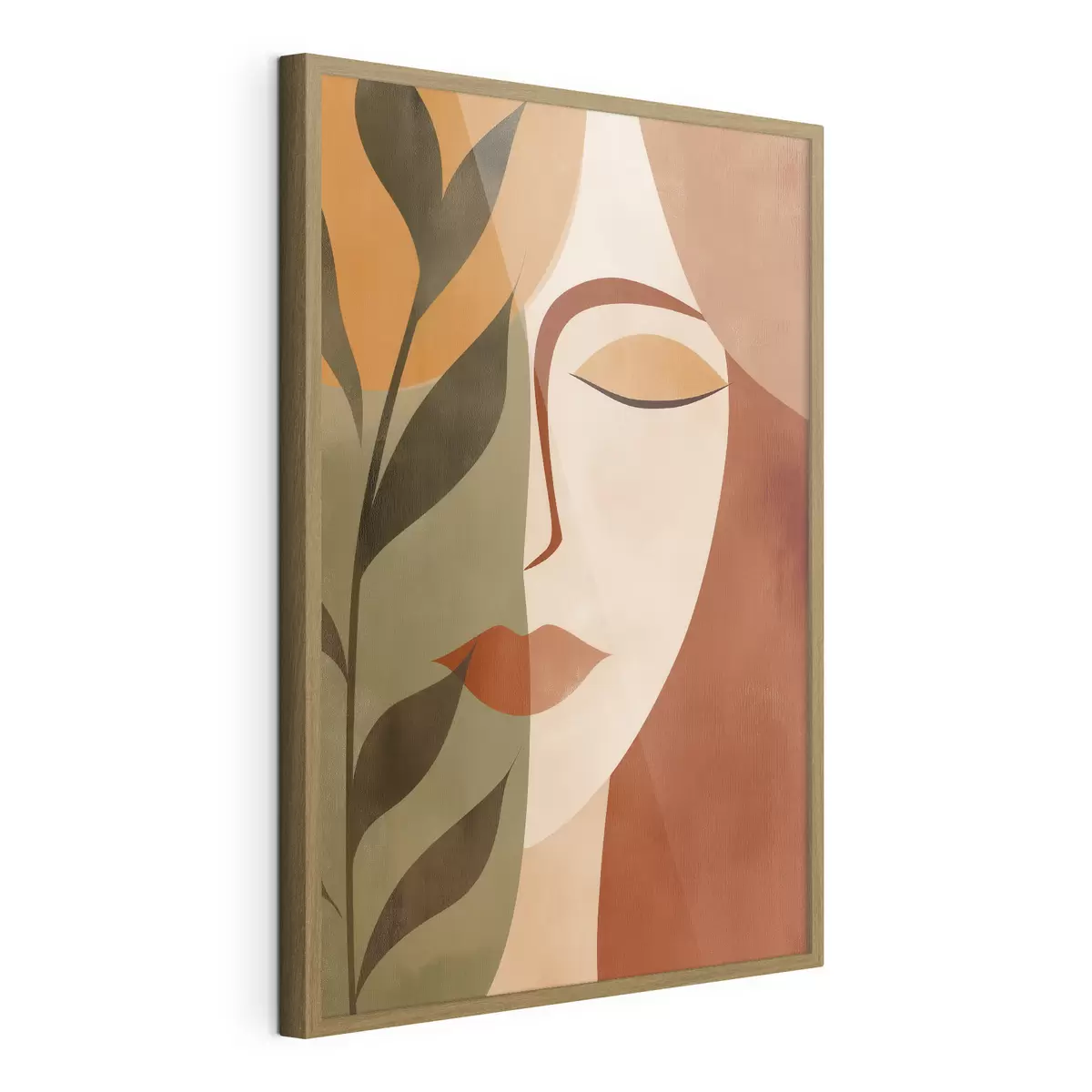 Poster Portrait abstrait f49450